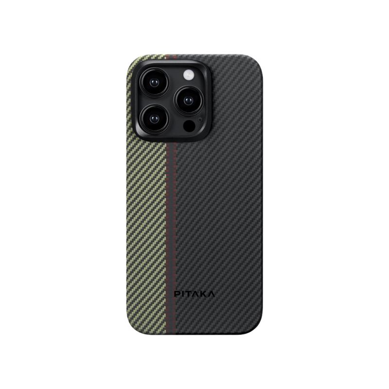Pitaka Fusion Weaving MagEZ Case 4 600D, Overture-iPhone 15 Pro