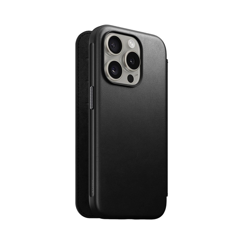 Nomad puzdro Modern Leather Folio Magsafe pre iPhone 15 Pro - Black