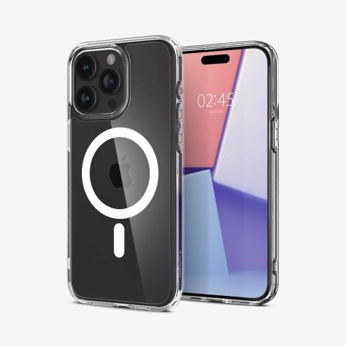 Spigen kryt Ultra Hybrid Magsafe pre iPhone 15 Pro - White