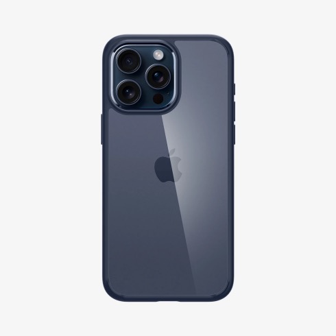 Spigen kryt Ultra Hybrid pre iPhone 15 Pro - Navy Blue