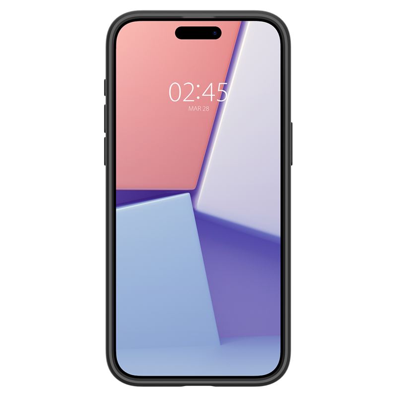 Spigen kryt Crystal Hybrid pro iPhone 15 Pro Max - Matte Black