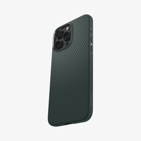 Spigen kryt Liquid Air pre iPhone 15 Pro - Abyss Green