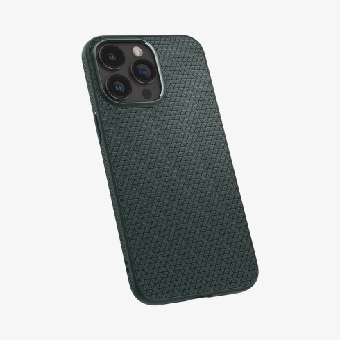 Spigen kryt Liquid Air pre iPhone 15 Pro - Abyss Green