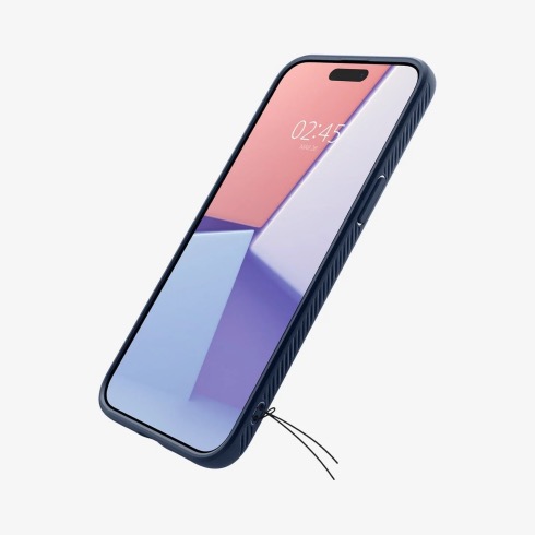 Spigen kryt Liquid Air pre iPhone 15 Pro Max - Navy Blue