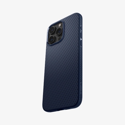 Spigen kryt Liquid Air pre iPhone 15 Pro Max - Navy Blue