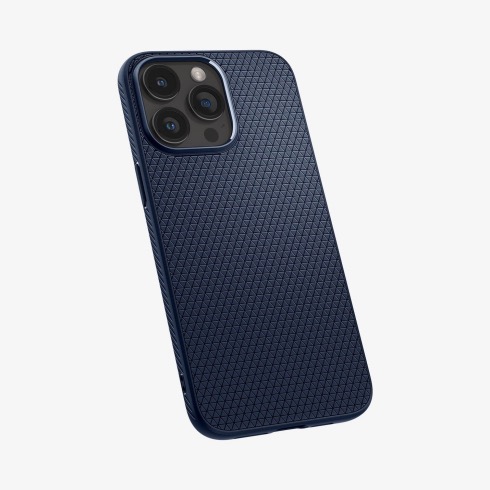 Spigen kryt Liquid Air pre iPhone 15 Pro Max - Navy Blue