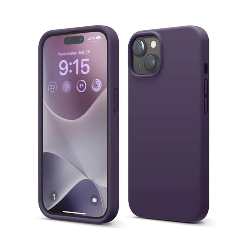 Elago kryt Silicone Case pro iPhone 15 - Deep Purple