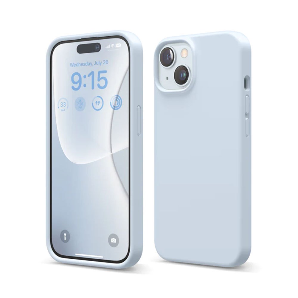 Elago kryt Silicone Case pre iPhone 15 - Light Blue