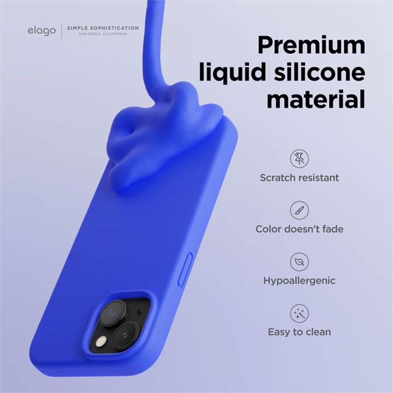 Elago kryt Silicone Case pre iPhone 15 Plus - Hot Pink