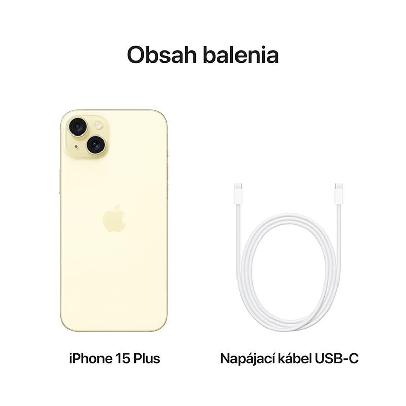 iPhone 15 Plus 512 GB žltá