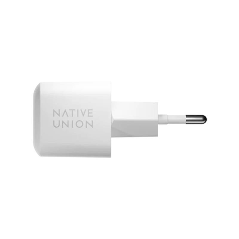 Native Union Fast GaN USB-C PD 30W Wall Charger – White
