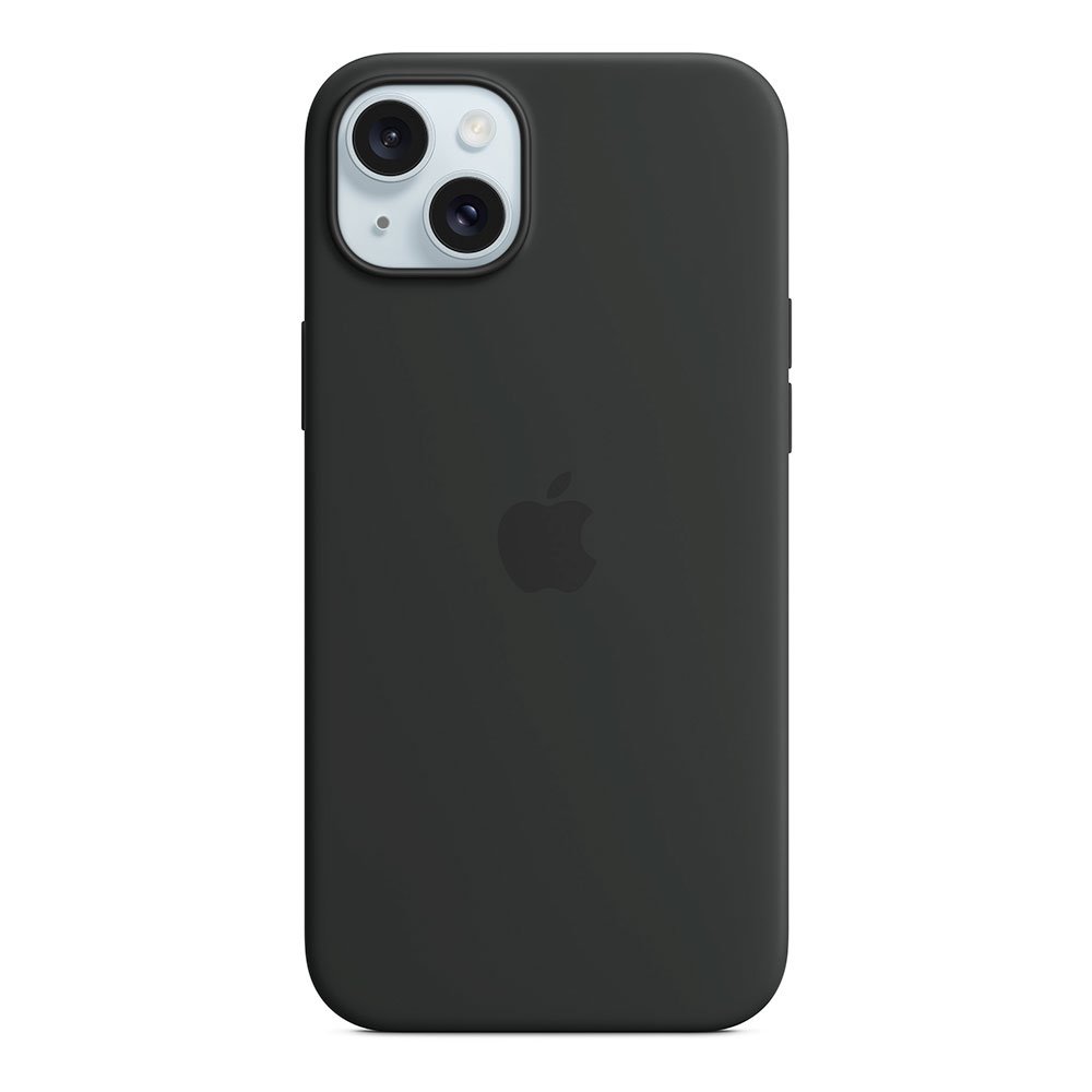 iPhone 15 Plus Silicone Case with MagSafe-Black