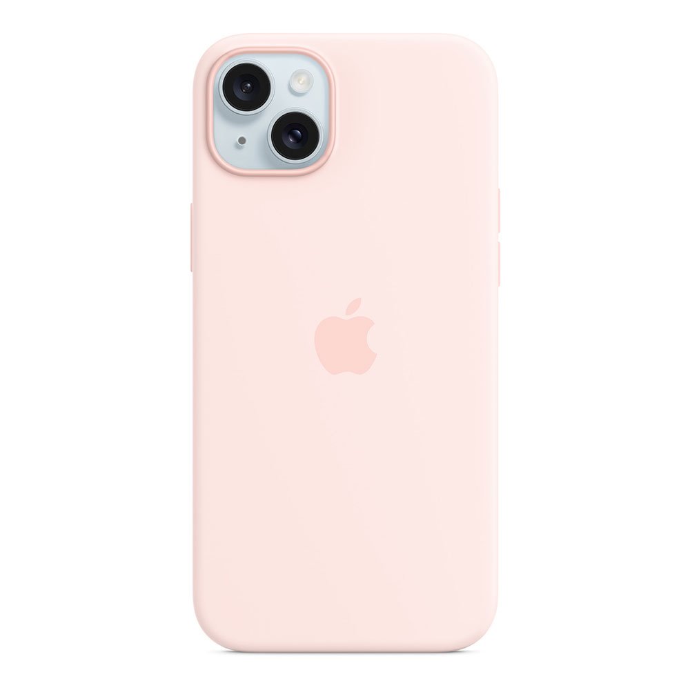iPhone 15 Plus Silicone Case with MagSafe-Light Pink