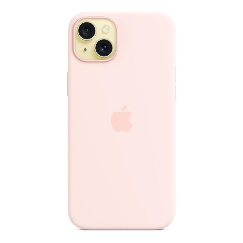 iPhone 15 Plus Silicone Case with MagSafe-Light Pink