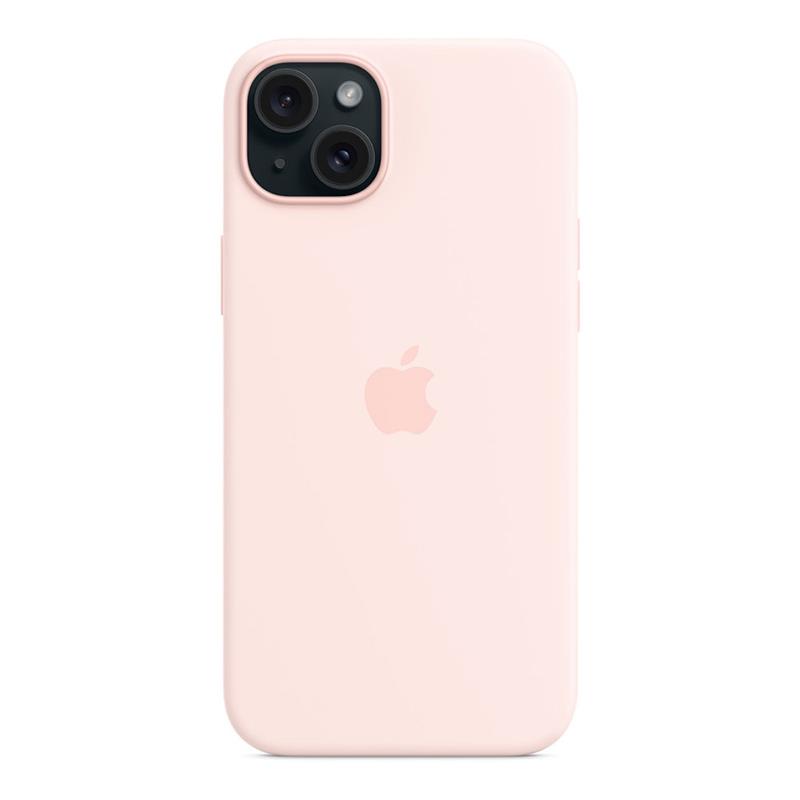 iPhone 15 Plus Silicone Case with MagSafe-Light Pink
