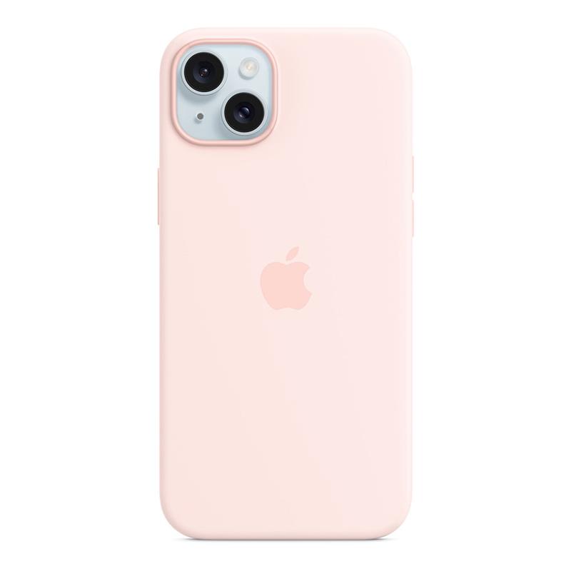 iPhone 15 Plus Silicone Case with MagSafe-Light Pink