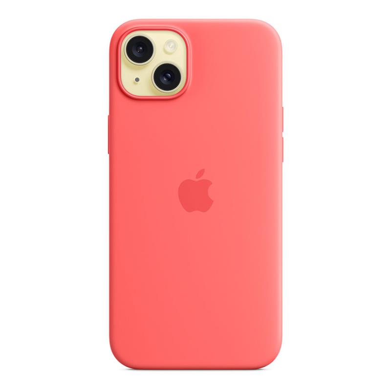iPhone 15 Plus Silicone Case with MagSafe-Guava