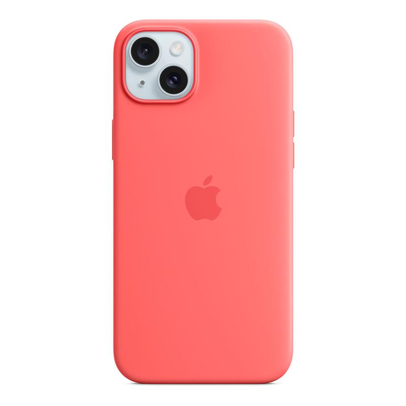 iPhone 15 Plus Silicone Case with MagSafe-Guava