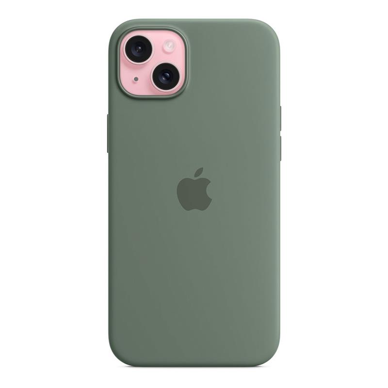 iPhone 15 Plus Silicone Case with MagSafe-Cypress