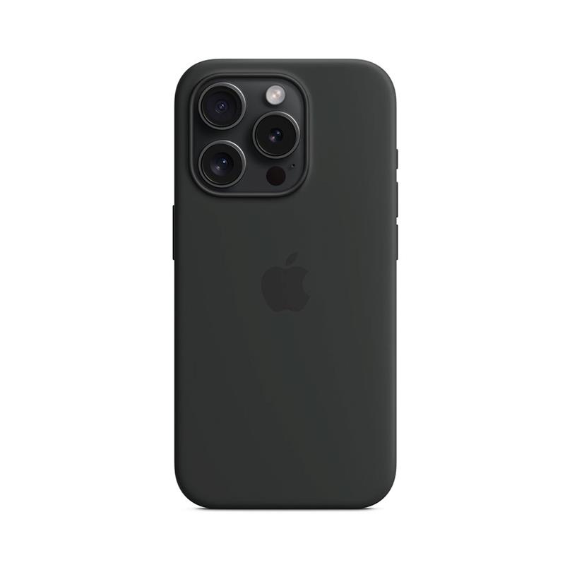 iPhone 15 Pro Silicone Case with MagSafe-Black