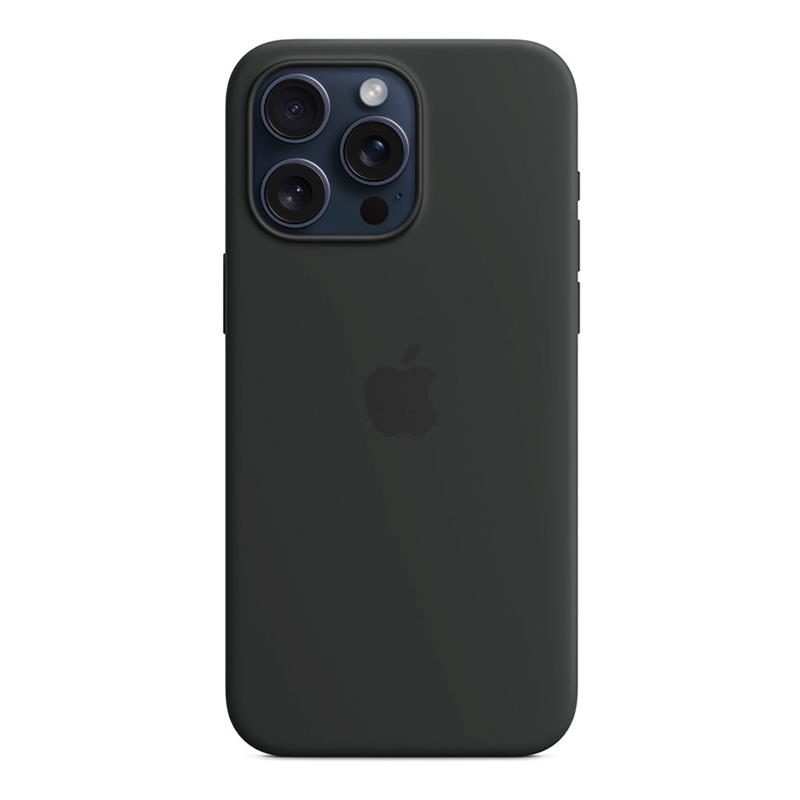 iPhone 15 Pro Max Silicone Case with MagSafe-Black