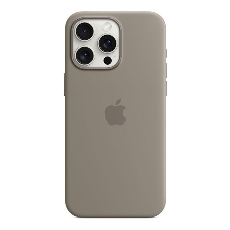 iPhone 15 Pro Max Silicone Case with MagSafe-Clay