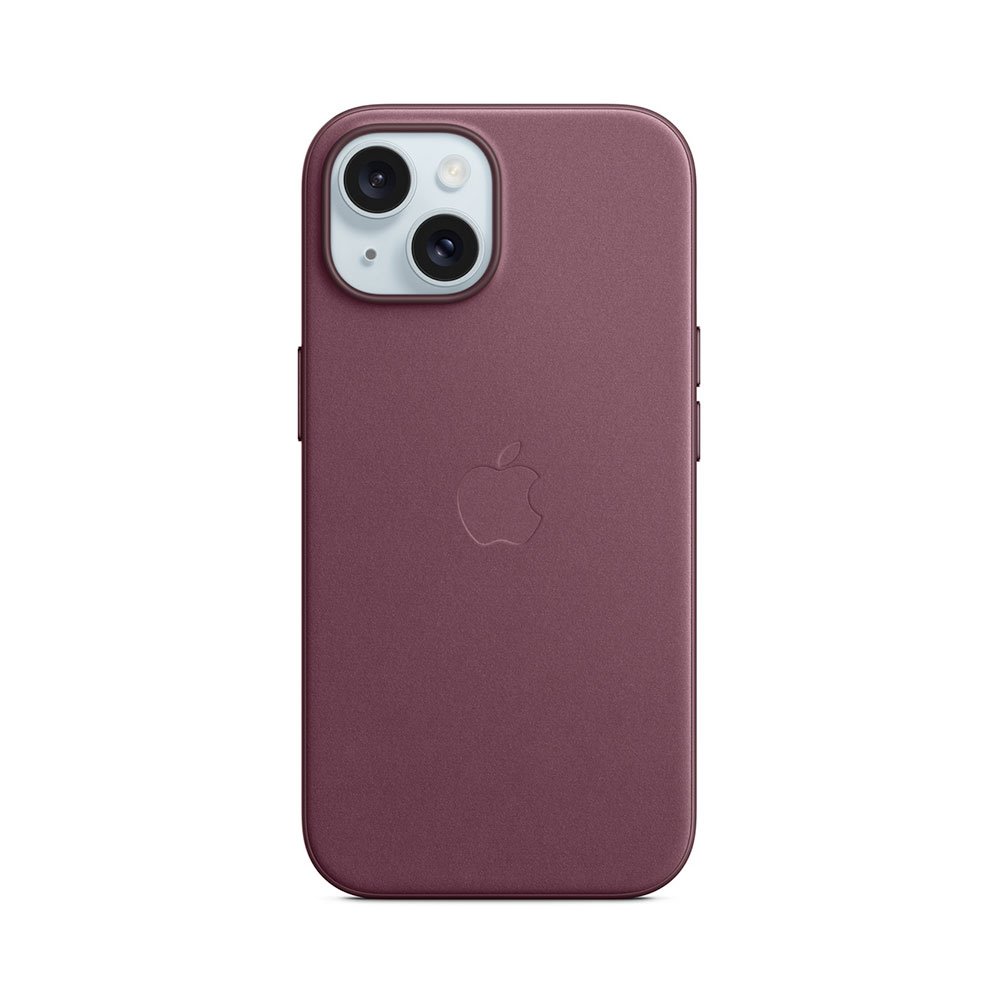 iPhone 15 FineWoven Case with MagSafe - Mulberry
