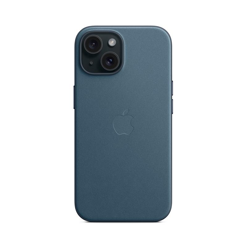 iPhone 15 FineWoven Case with MagSafe-Pacific Blue