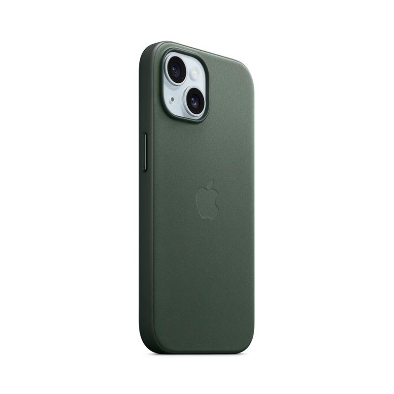 iPhone 15 FineWoven Case with MagSafe - Evergreen