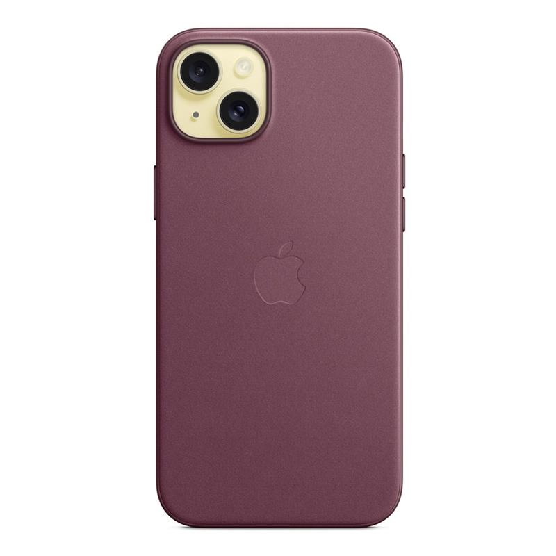 iPhone 15 Plus FineWoven Case with MagSafe-Mulberry