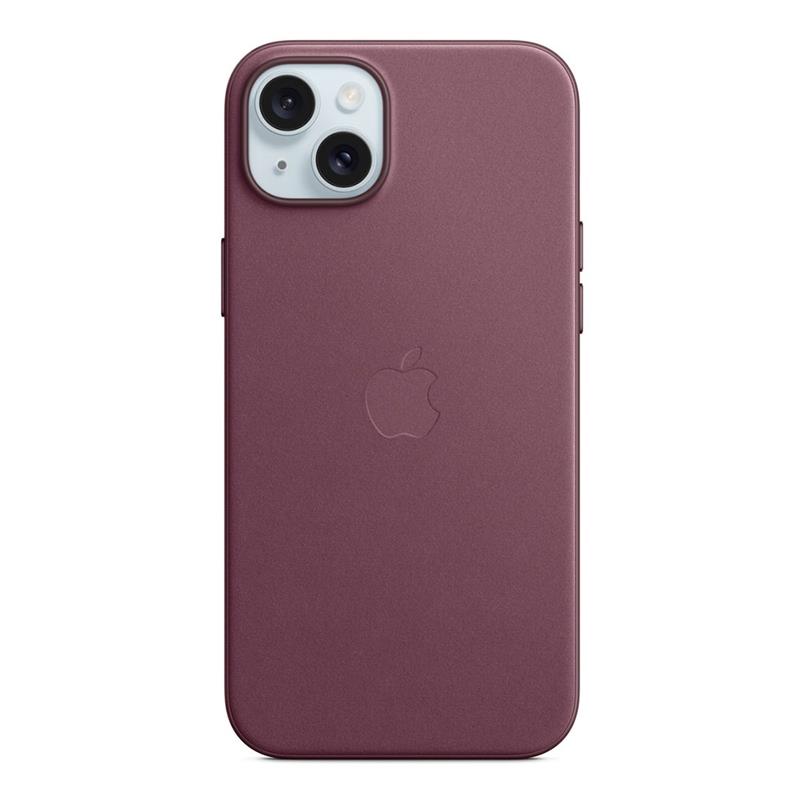 iPhone 15 Plus FineWoven Case with MagSafe-Mulberry