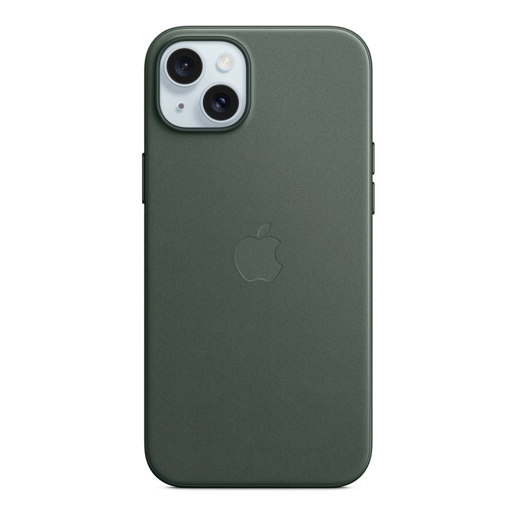 iPhone 15 Plus FineWoven Case with MagSafe - Evergreen
