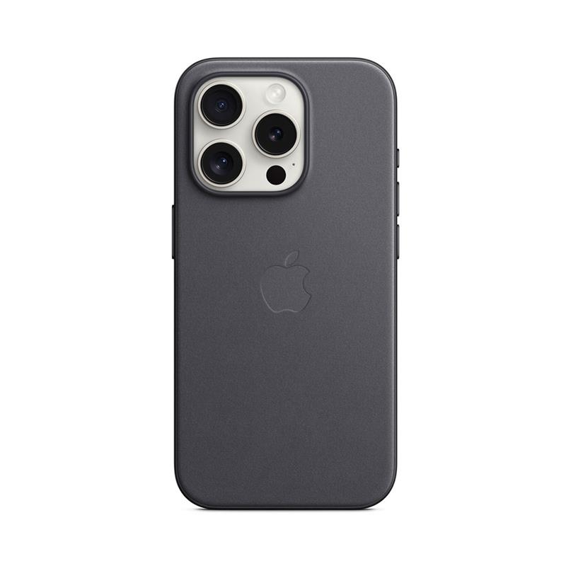 iPhone 15 Pro FineWoven Case with MagSafe - Black