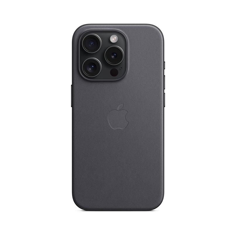 iPhone 15 Pro FineWoven Case with MagSafe - Black