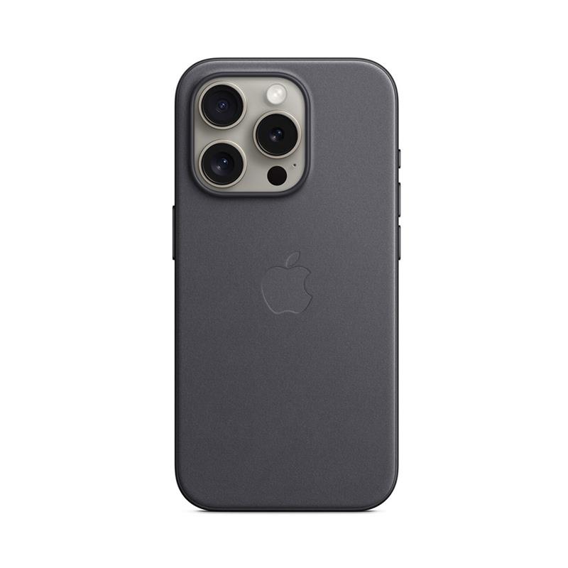 iPhone 15 Pro FineWoven Case with MagSafe - Black