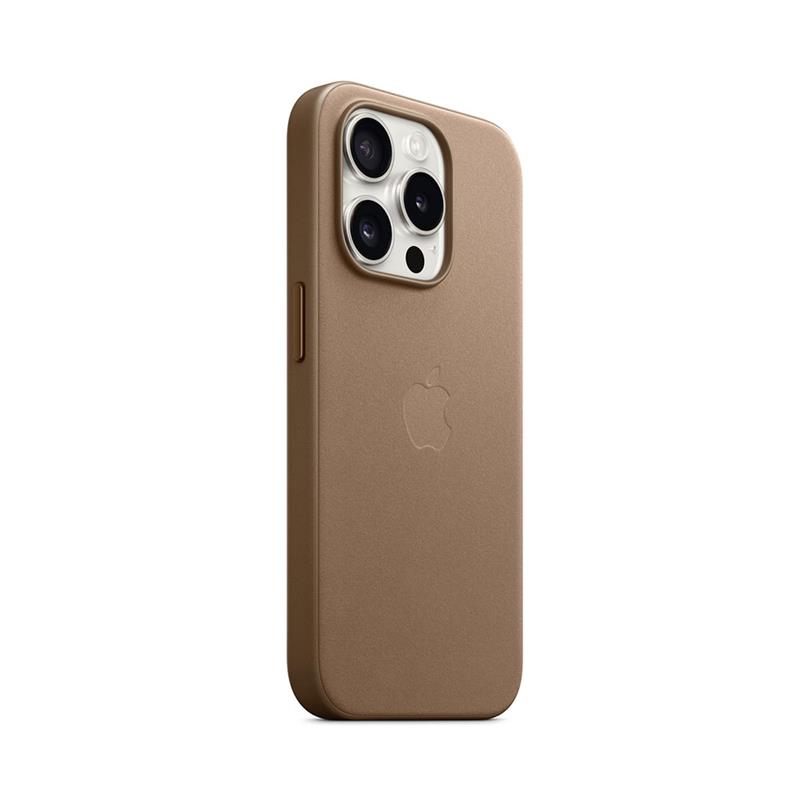 iPhone 15 Pro FineWoven Case with MagSafe - Taupe