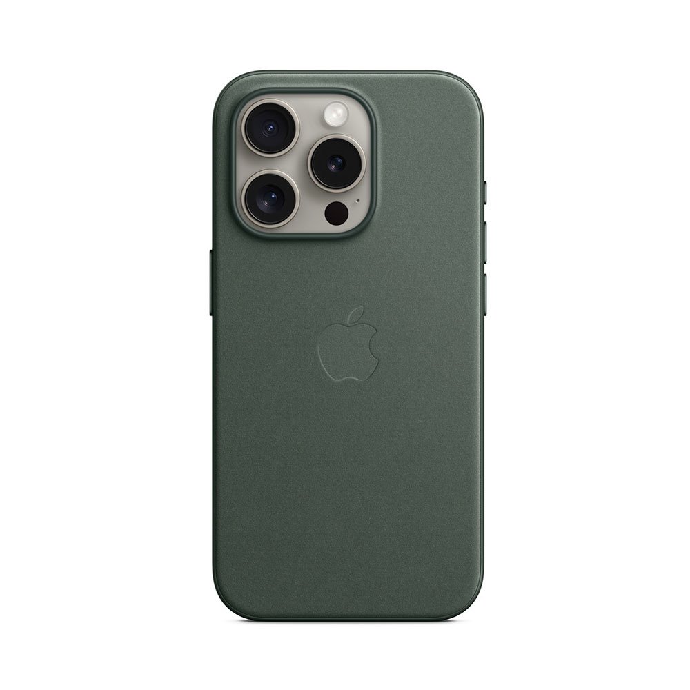iPhone 15 Pro FineWoven Case with MagSafe - Evergreen