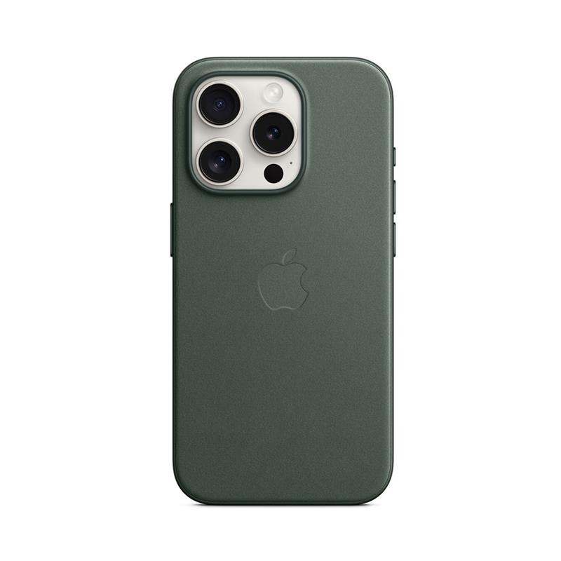 iPhone 15 Pro FineWoven Case with MagSafe - Evergreen