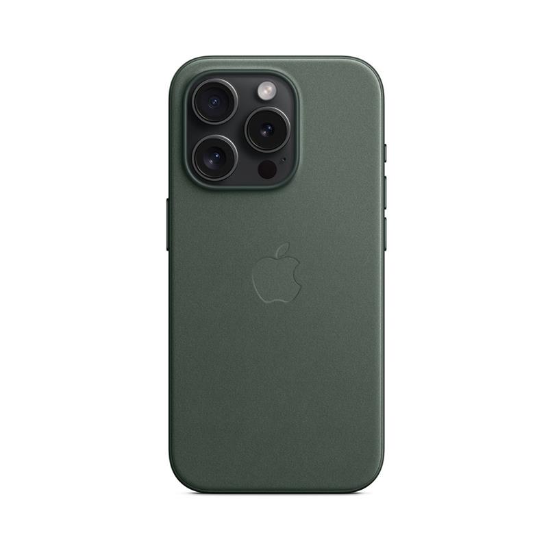 iPhone 15 Pro FineWoven Case with MagSafe - Evergreen