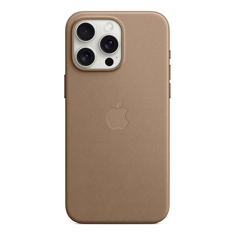 iPhone 15 Pro Max FineWoven Case with MagSafe - Taupe