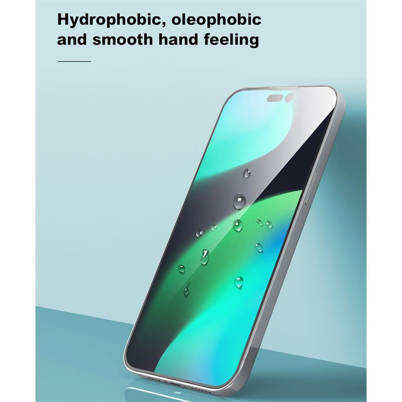 Devia ochranné sklo Star Series pro iPhone 15 Plus - Black Frame