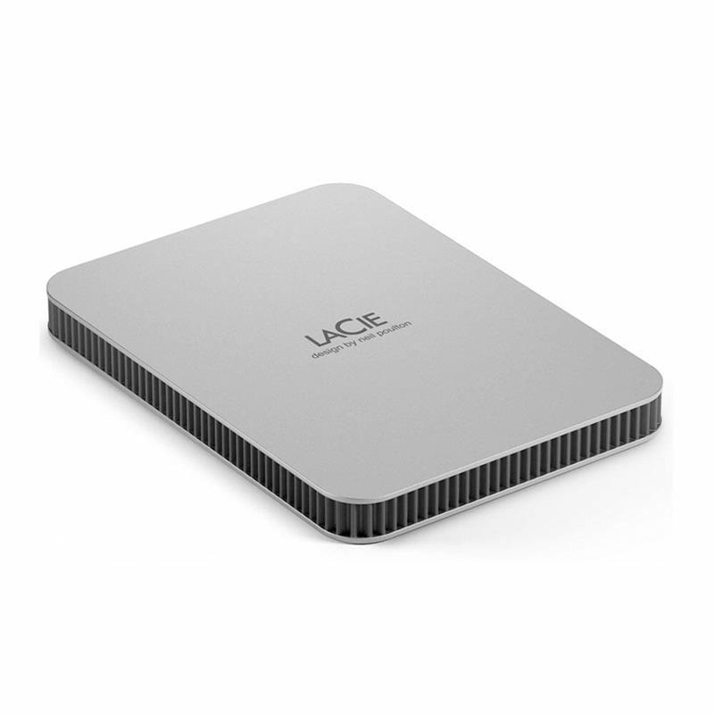 LaCie ext. HDD 2TB Mobile Drive 2.5" USB 3.2 Gen 1 - Moon Silver