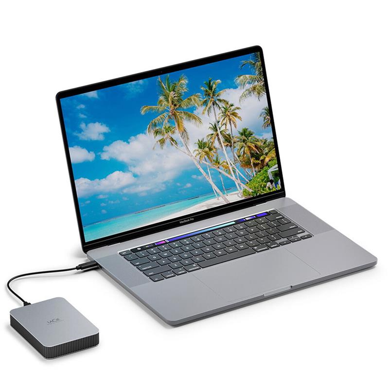 LaCie ext. HDD 4TB Mobile Drive 2.5" USB 3.2 Gen 1 - Moon Silver