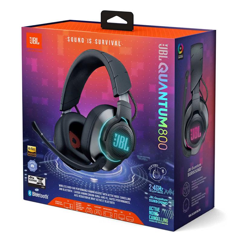 JBL Quantum 800 Black slúchadlá