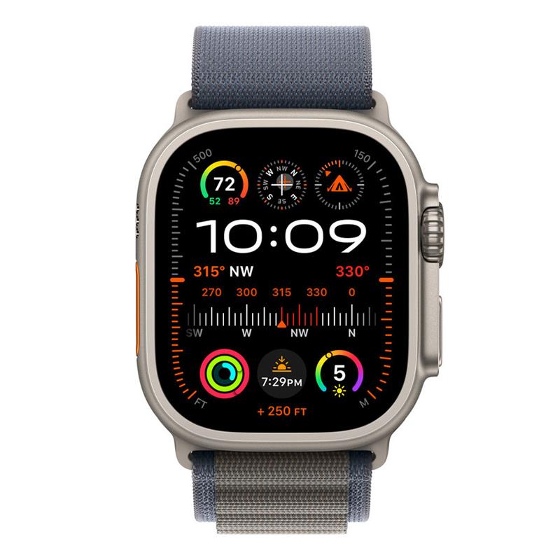 Apple Watch 49mm Blue Alpine Loop - Small