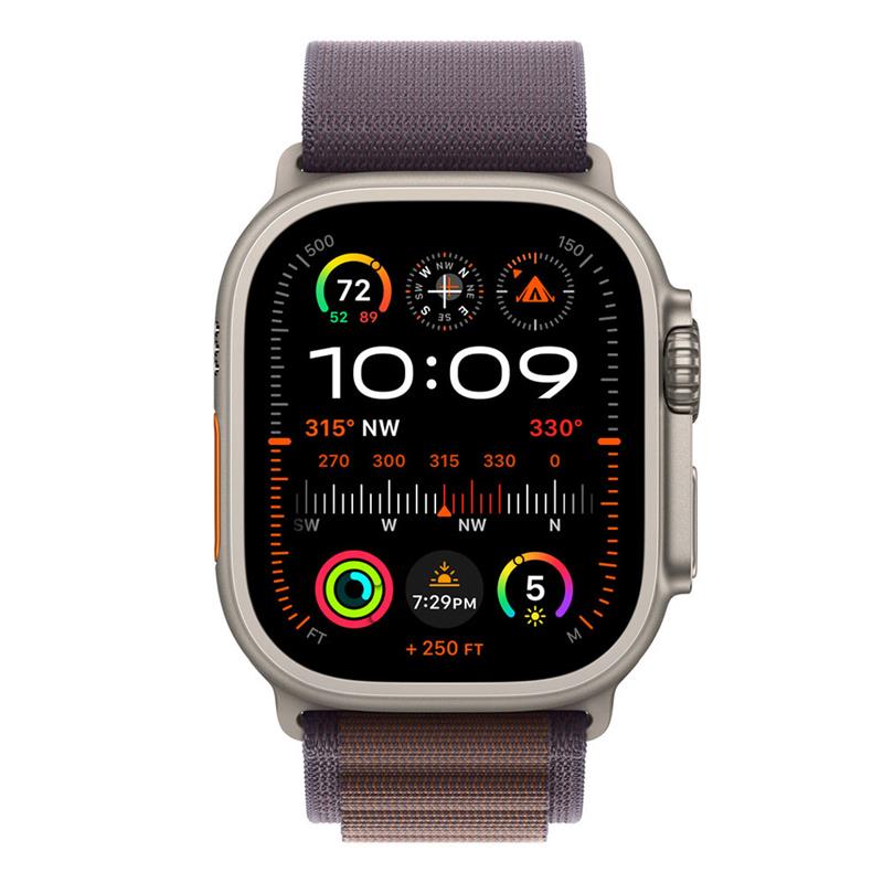 Apple Watch 49mm Indigo Alpine Loop - Medium