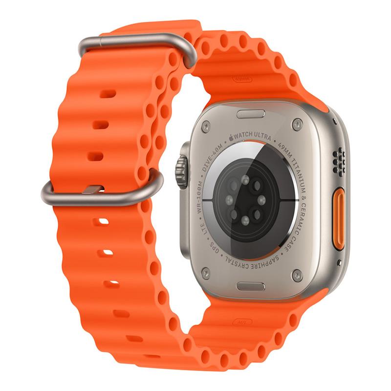 Apple Watch 49mm Orange Ocean Band Extension