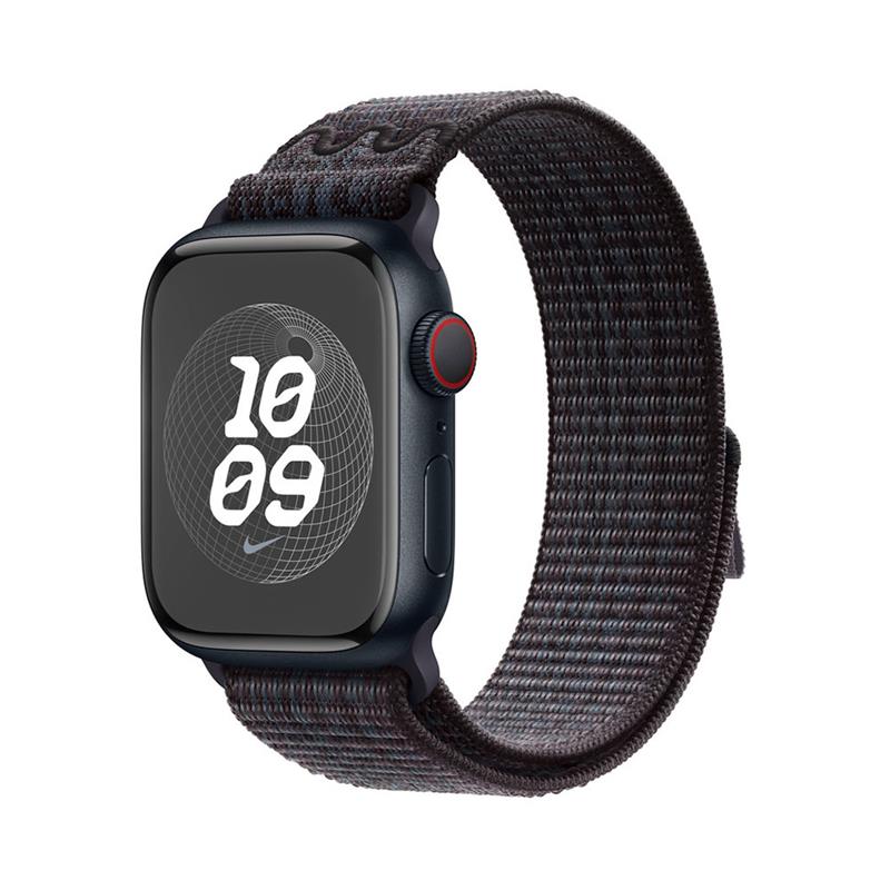 Apple Watch 41mm Black/Blue Nike Sport Loop