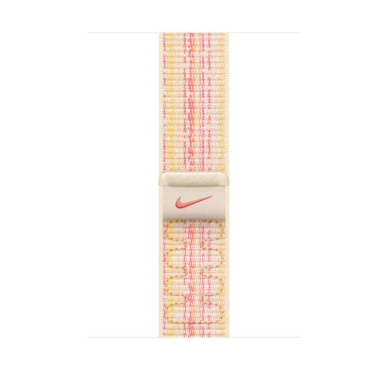 Apple Watch 45mm Starlight/Pink Nike Sport Loop