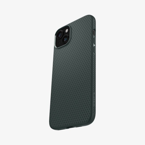 Spigen kryt Liquid Air pre iPhone 15 - Abyss Green